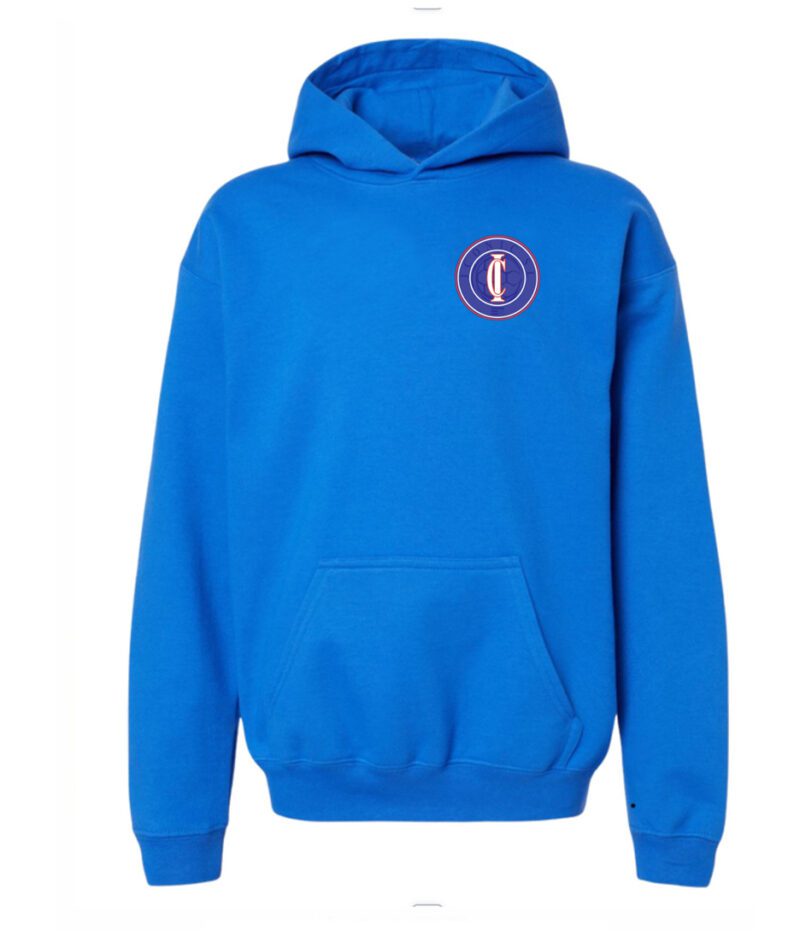 ICONIC ACADEMY HOODED SWEATSHIRT